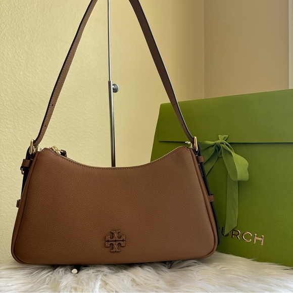 Tory Burch Handbags - Tory Burch SMALL LEATHER SHOULDER BAG